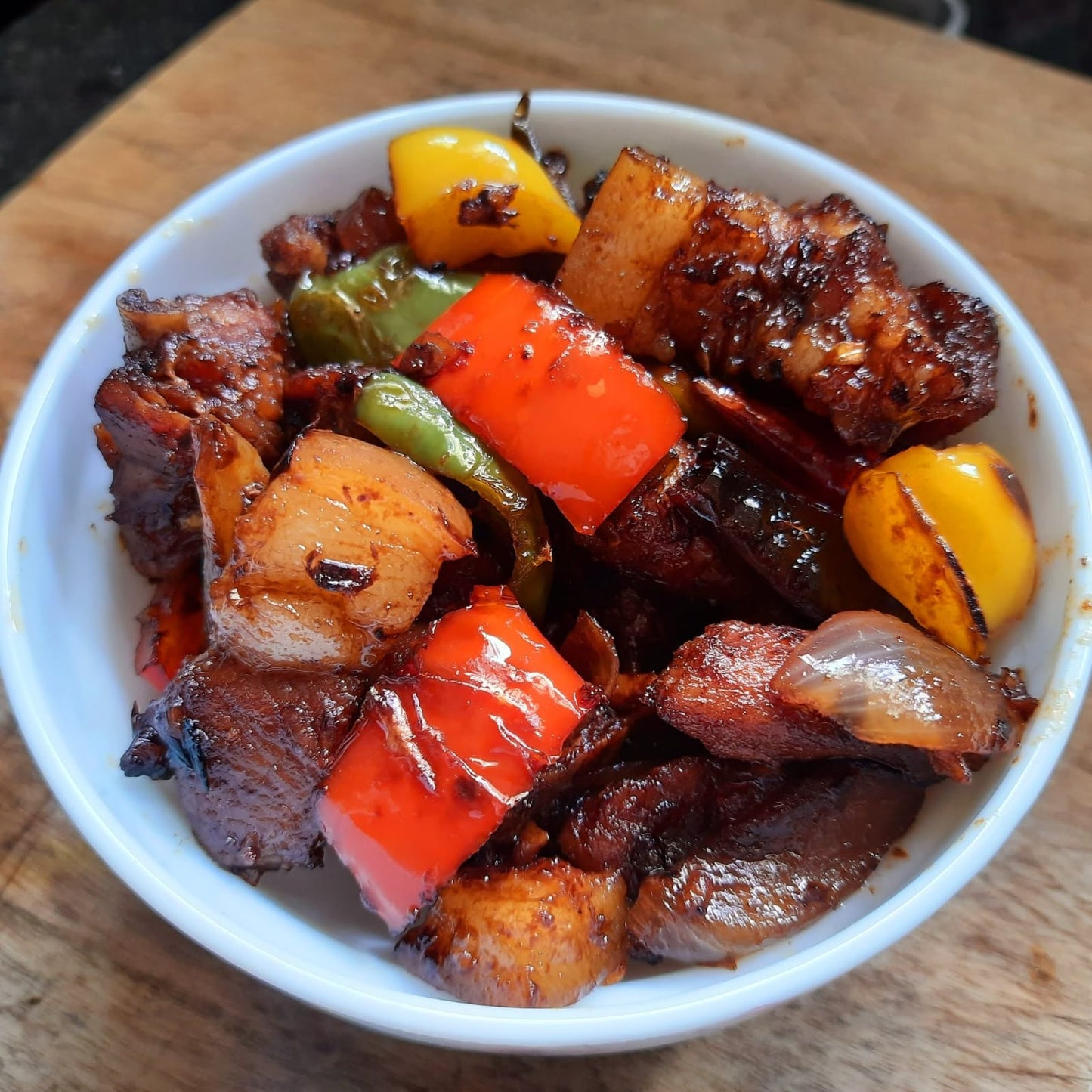 pork chili dry