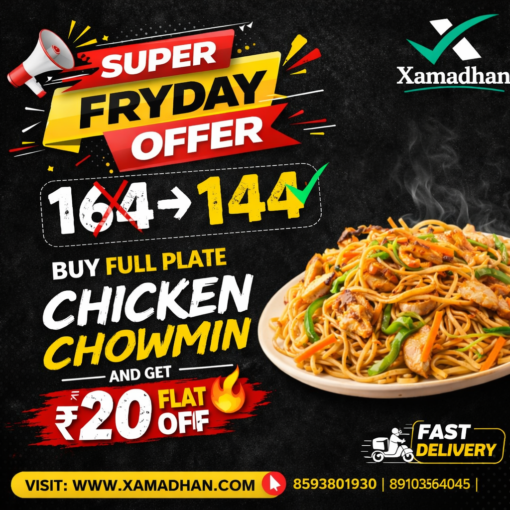 Super Fryday Offer ( Full Plate Chicken Chowmin)