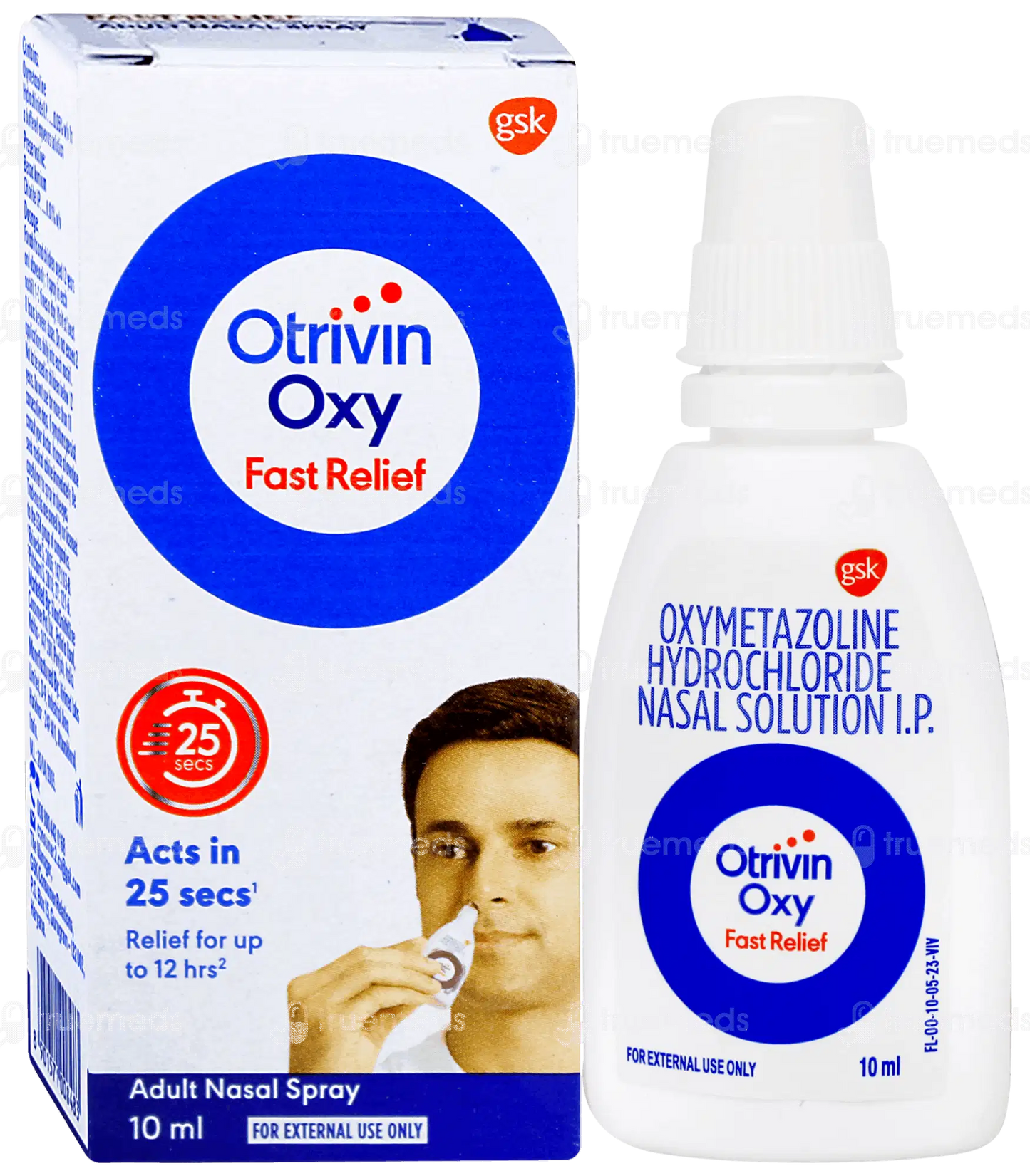 Otrivin Oxy Fast Relief Nasal Decongestant
