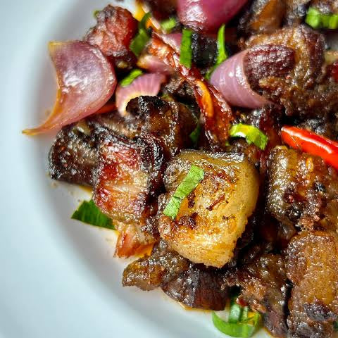 Pork dry fry