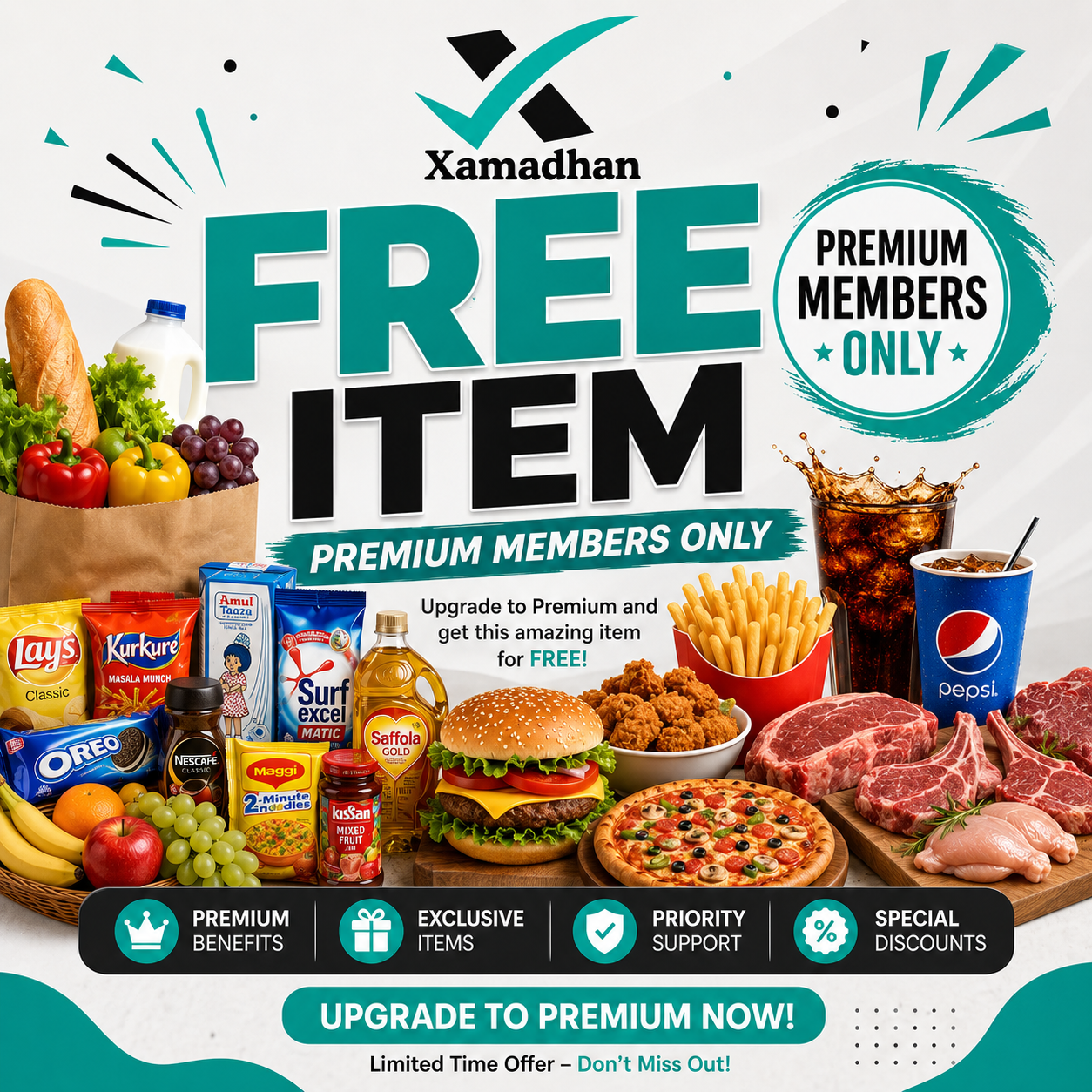 Free Item (For Premium Members Only)