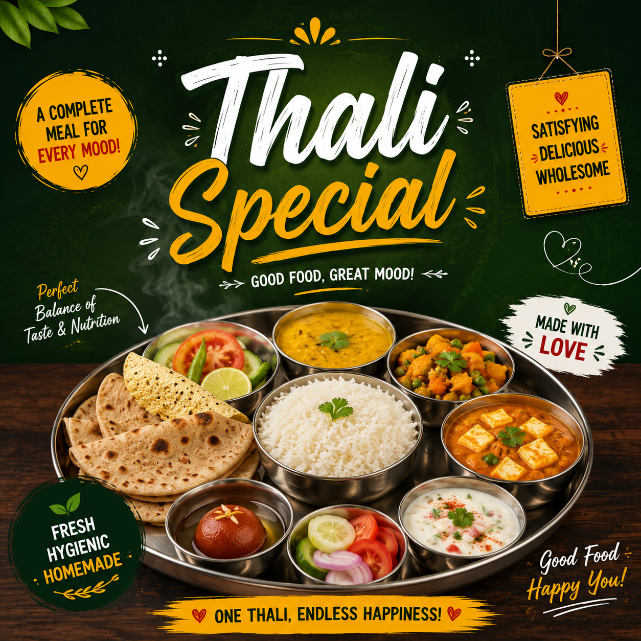 ভাতৰ থালি THALI
