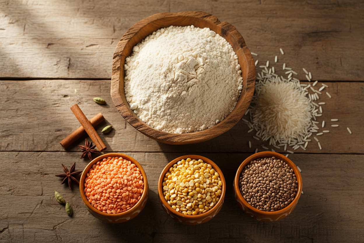 Atta Rice & Dal