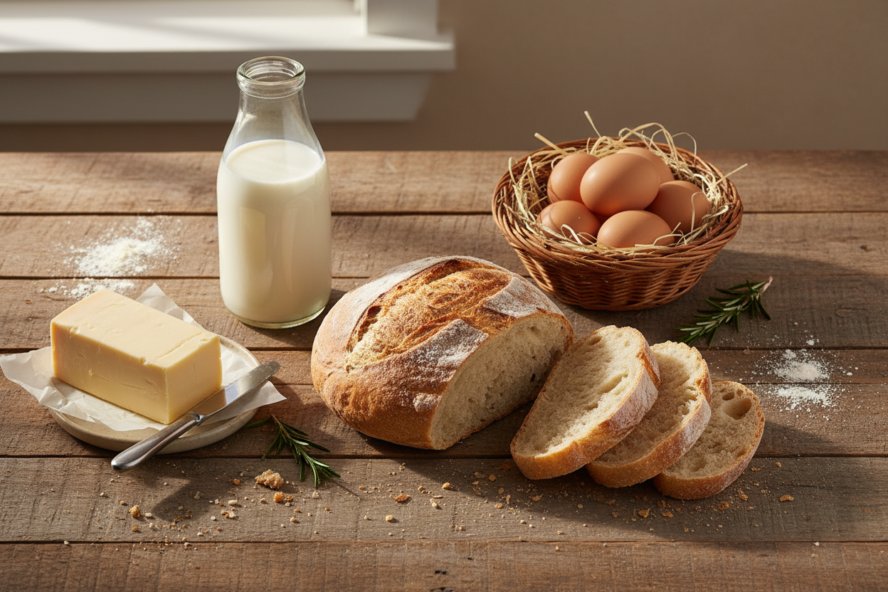 Dairy, Bread & Eggs