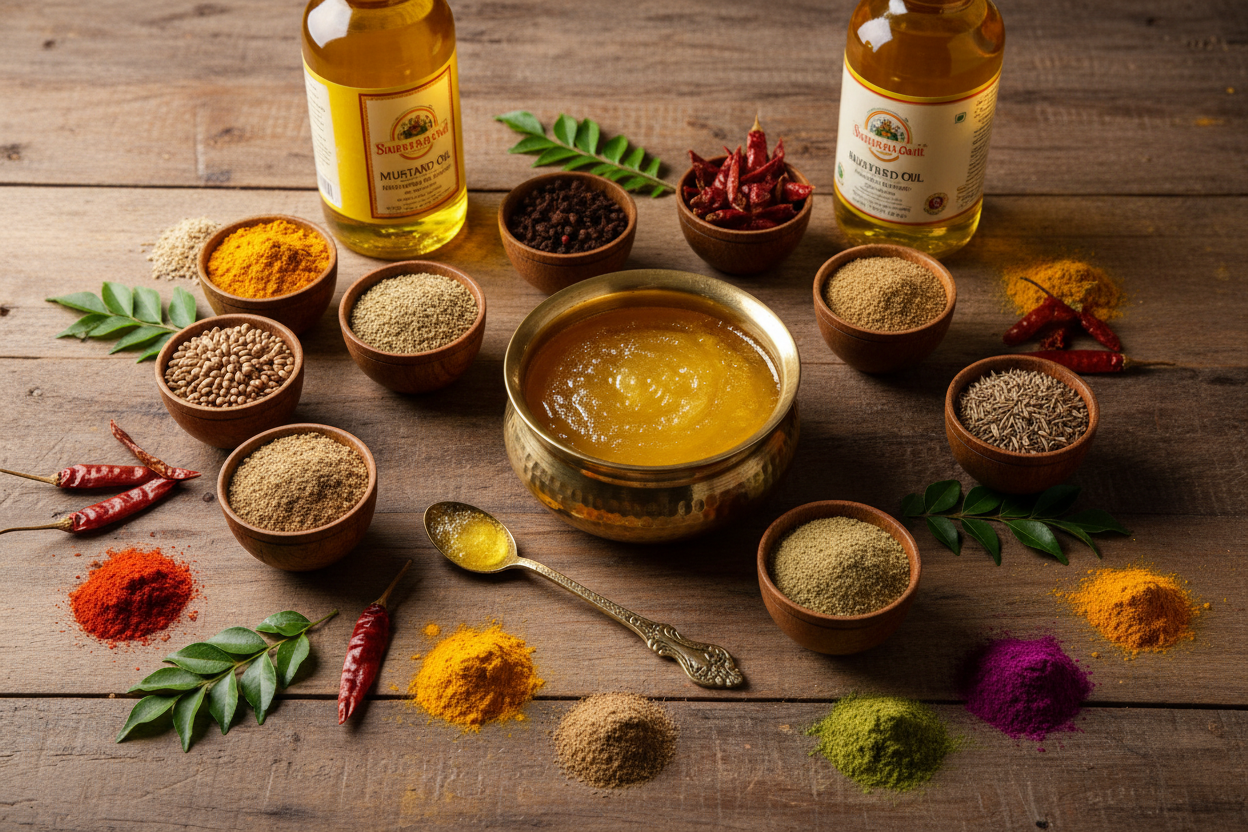 Oil Ghee & Masala