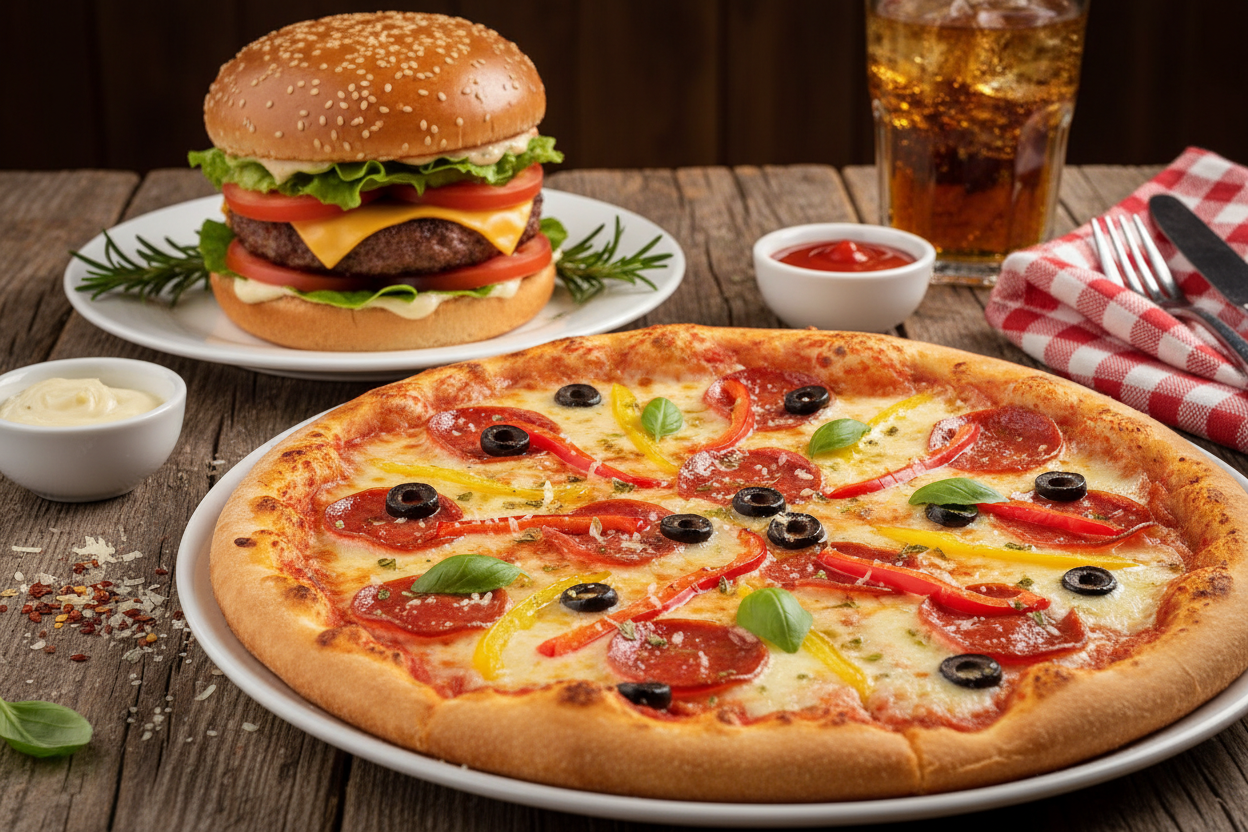 Pizza & Burger