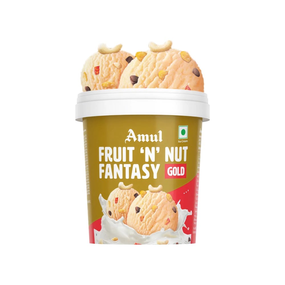 Amul Gold Fruit 'N' Nut Fantasy Gold Ice Cream Cup