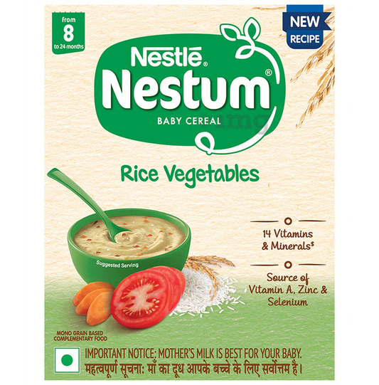 Nestlé Nestum Baby Cereal Rice Vegetables 300gm