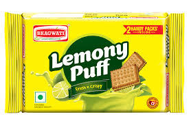Lemon Puff Biscuit