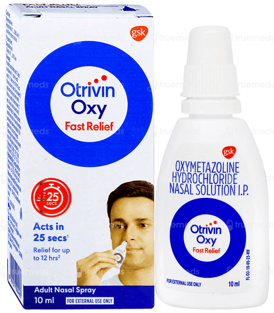 Otrivin Oxy Fast Relief Nasal Decongestant