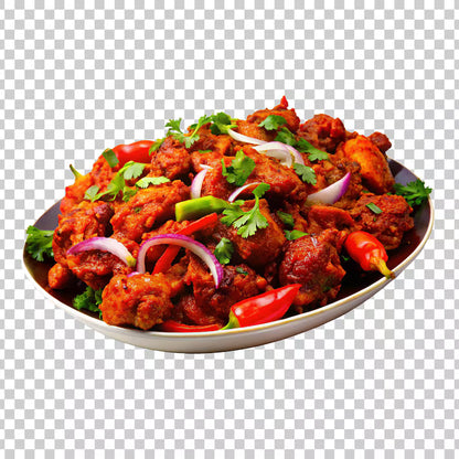Chilli Chicken Plate ( PREMIUM)