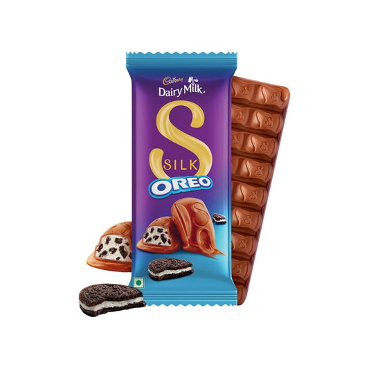 Cadbury Dairy Milk Silk Oreo Milk Chocolate Bar 58g