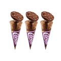 Kwality Wall's Cornetto Choco Brownie Frozen Dessert Cone