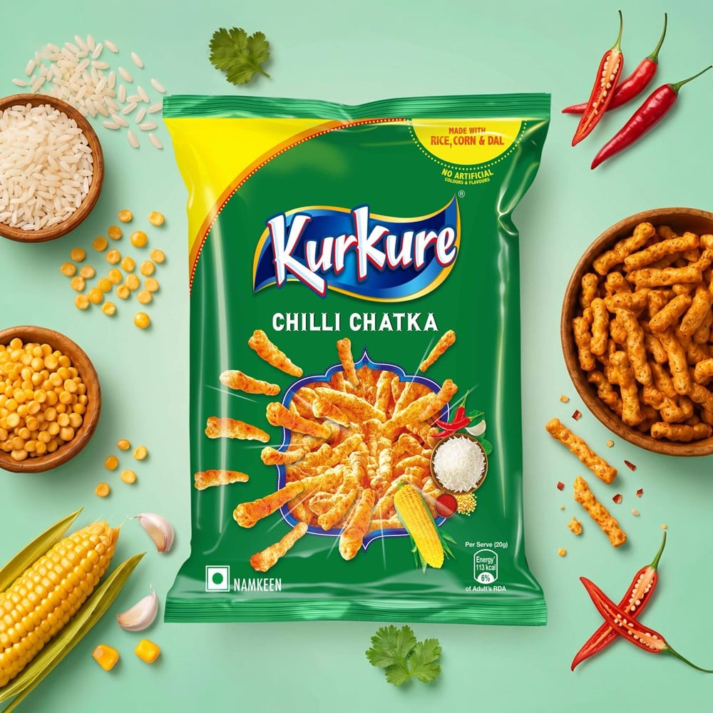 Kurkure Chilli Chatka Crisps