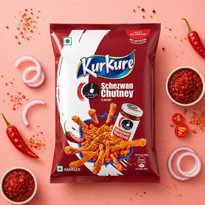Kurkure Schezwan Chutney Crisps 78.9 g