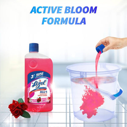 Lizol Disinfectant Surface & Floor Cleaner (Lavender - 500 ml)