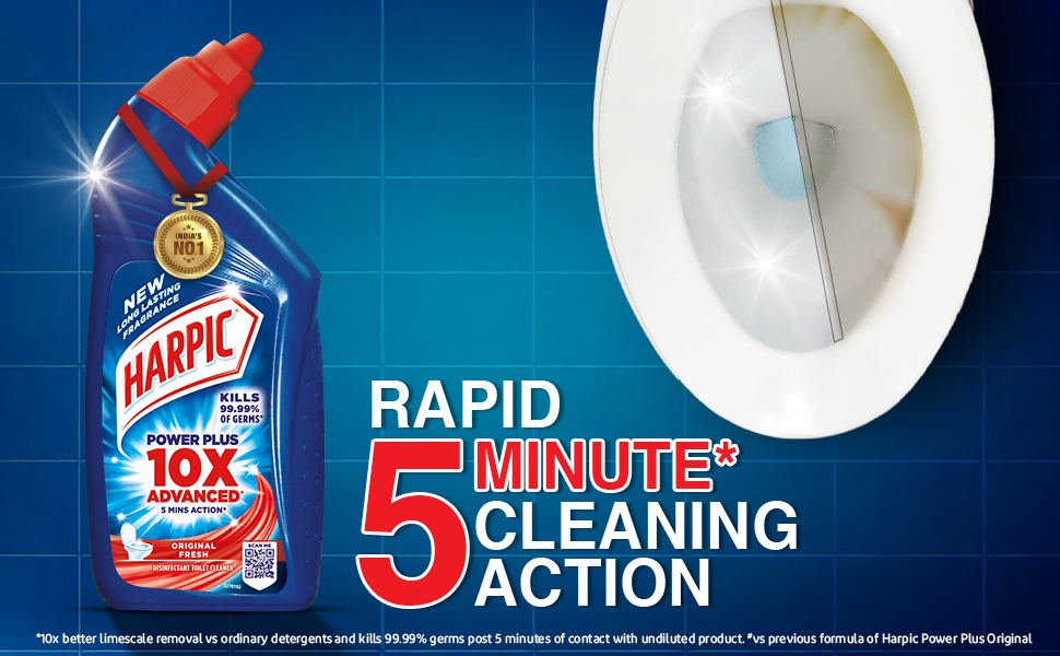 Harpic Advanced Disinfectant Toilet Cleaner