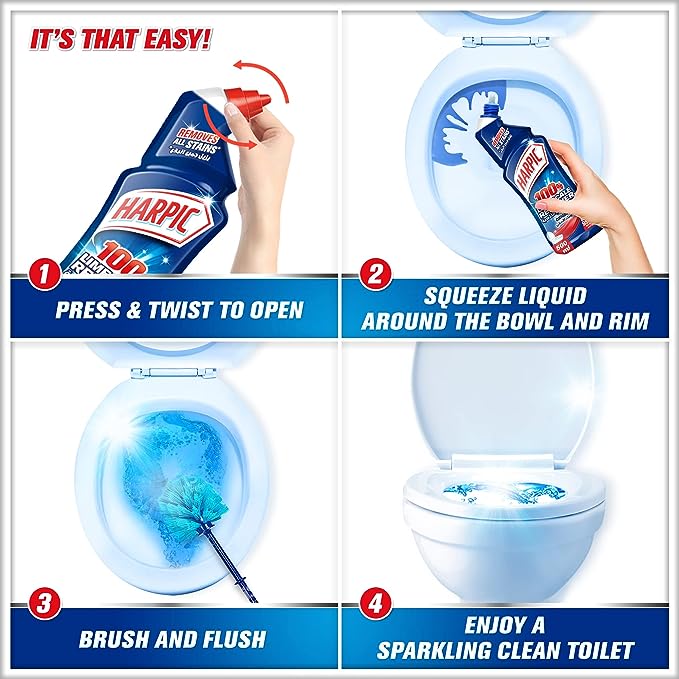 Harpic Advanced Disinfectant Toilet Cleaner